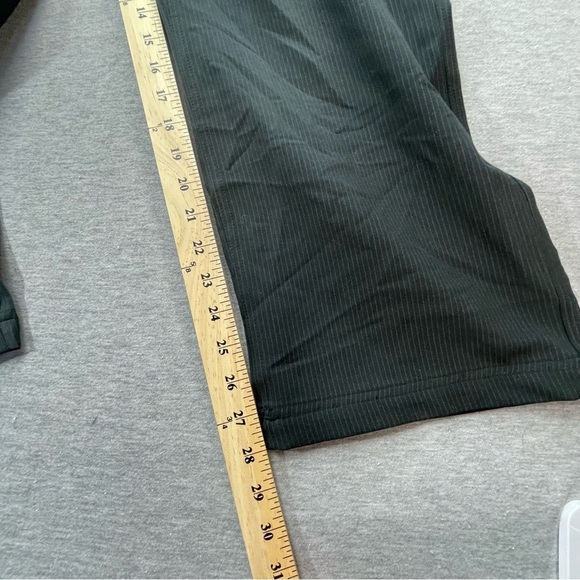 GOLDLINE Mens Mojo Black Pinstripes Curling Pants Size 36 - Picture 12 of 13